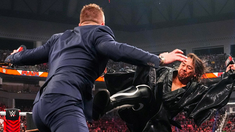 Shinsuke Nakamura Despacha The Miz Em Segmento