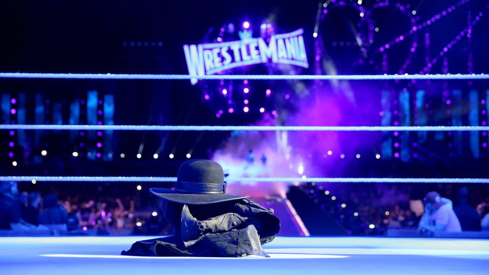Brain Buster #14 - "Thank you Taker"?