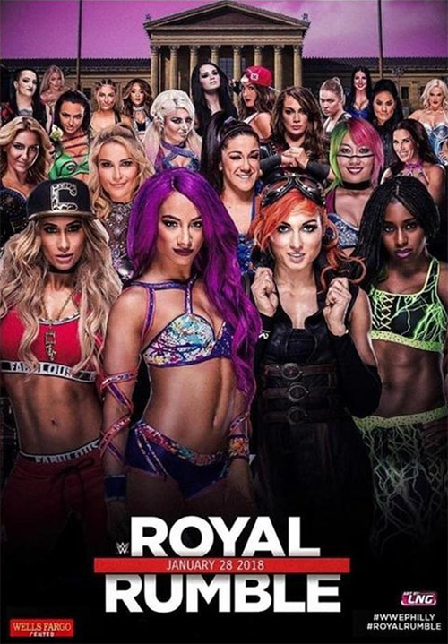Ronda Rousey surge em cartaz do Royal Rumble