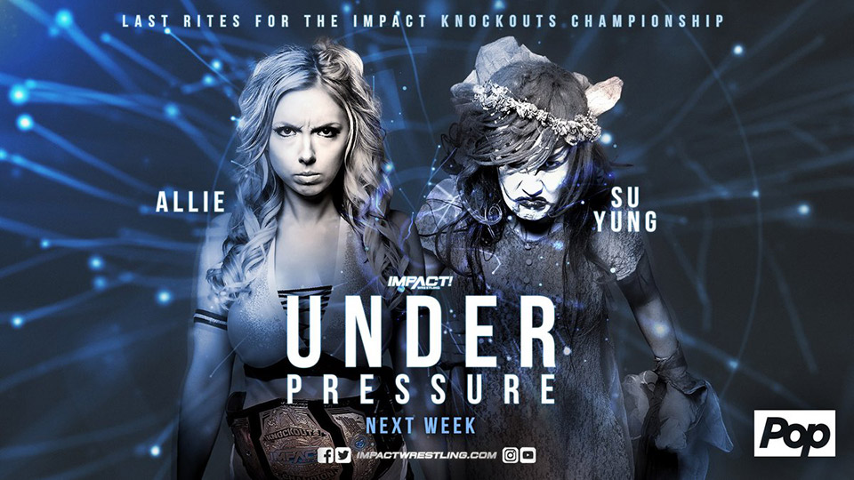 Combates marcados para o Impact Wrestling Under Pressure