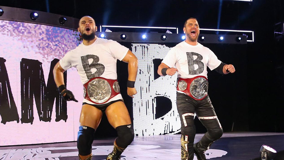 The B-Team Retém Os Raw Tag Team Championships - Wrestling PT