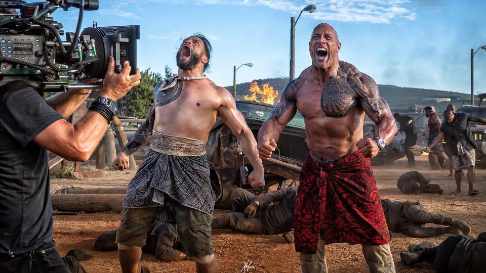 O sucesso de The Rock em Hollywoody