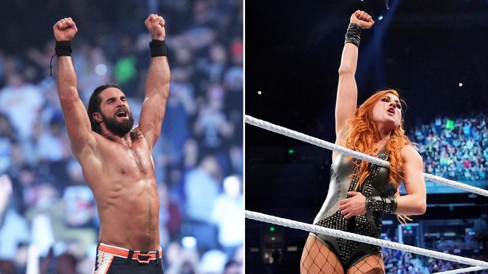 WWE Angola - Seth Rollins anuncia que ele e Becky Lynch se