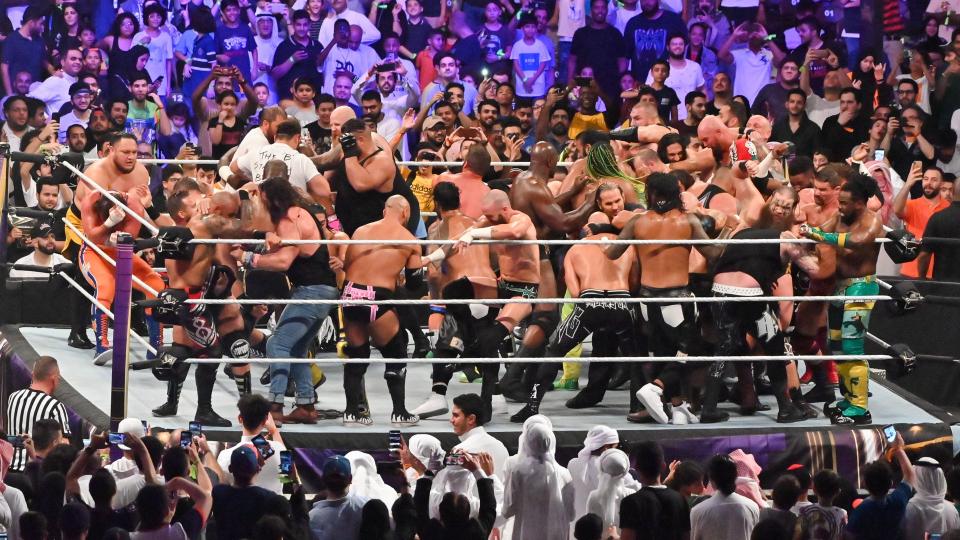 Battle Royal do WWE Super Showdown teve 1 participante a mais