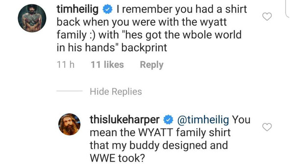 Luke Harper critica equipa de merchandising da WWE