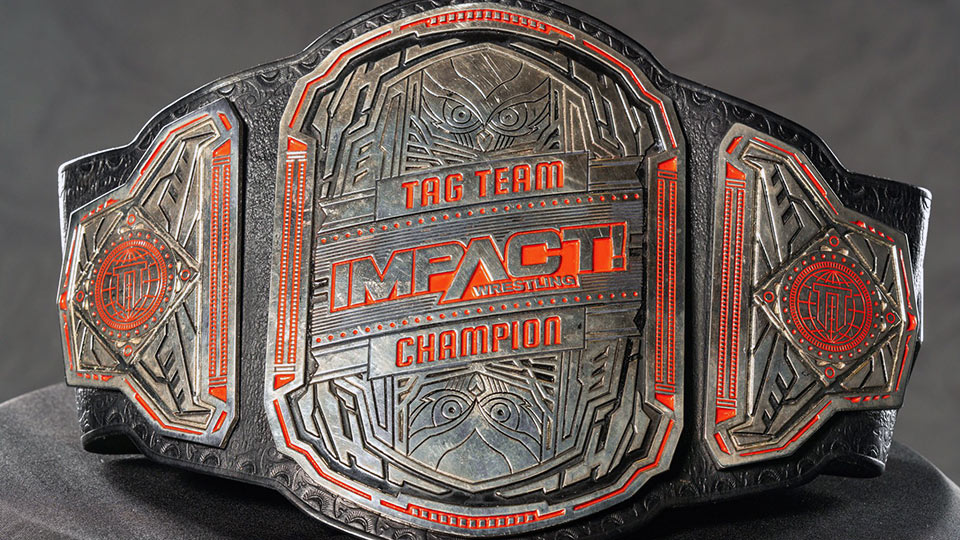 Impact Wrestling revela novas cores dos seus títulos