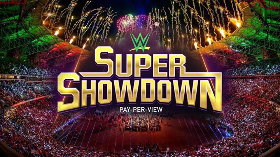 Primeiras imagens da stage do WWE Super Showdown Wrestling PT