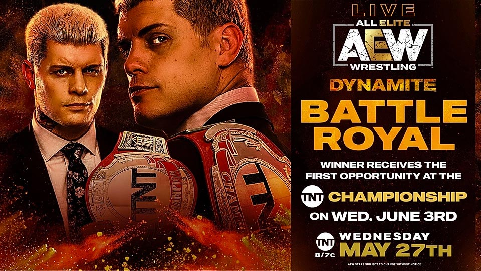Battle Royal e Mike Tyson no AEW Dynamite de hoje