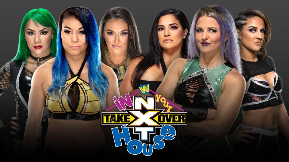 Combates marcados para o WWE NXT TakeOver: In Your House