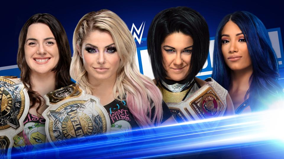 Alexa Bliss & Nikki Cross vão defender os títulos no SmackDown