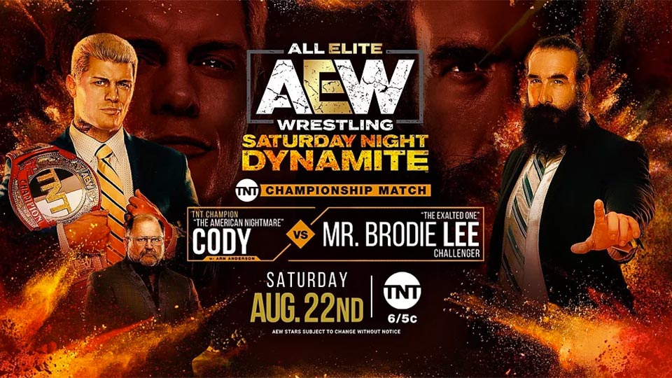 TNT Championship Match Em Destaque No AEW Dynamite - Wrestling PT