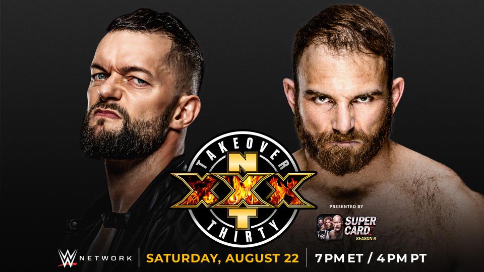 Combates marcados para o WWE NXT TakeOver: XXX