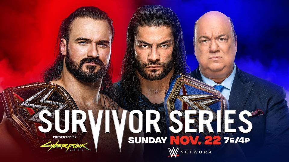 Combates marcados para o WWE Survivor Series