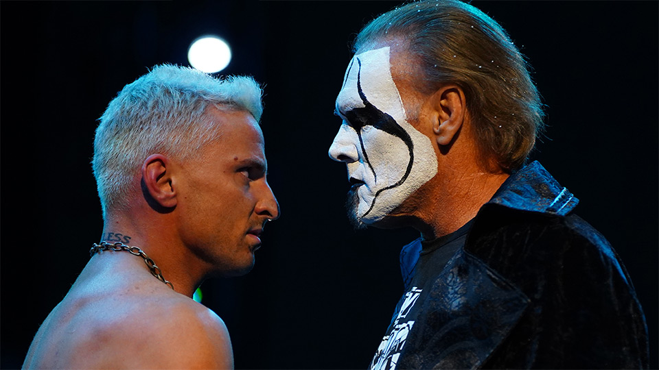 sting in aew wrestling