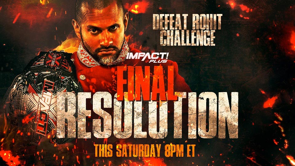 Combates para o Impact Wrestling Final Resolution