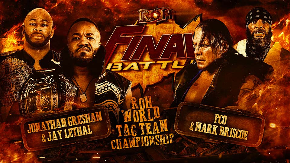 Combates marcados para o ROH Final Battle