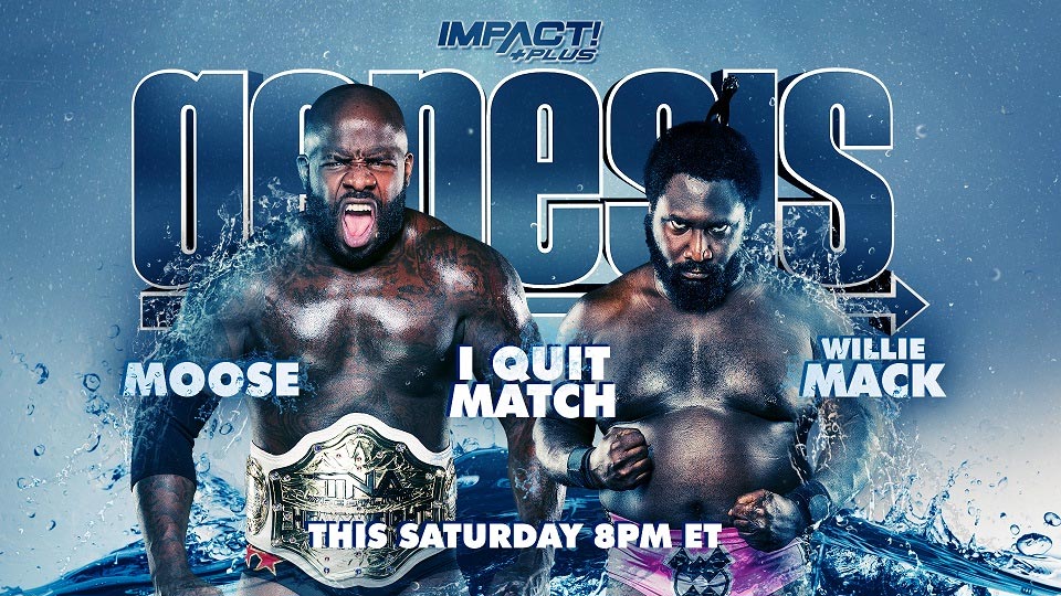 Combates anunciados para o Impact Wrestling Genesis