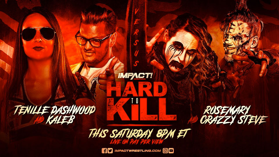 Combates marcados para o Impact Wrestling Hard To Kill