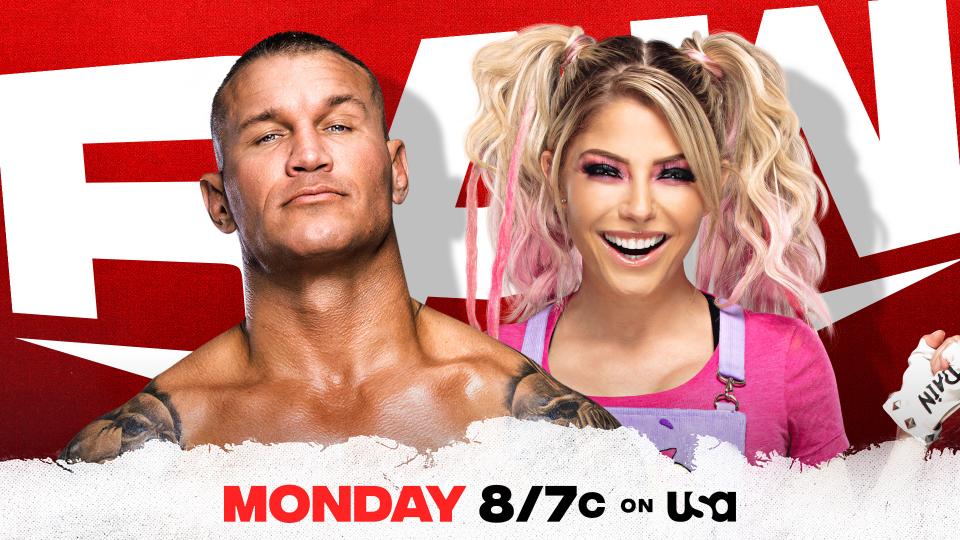 Randy Orton e Alexa Bliss em destaque no Raw