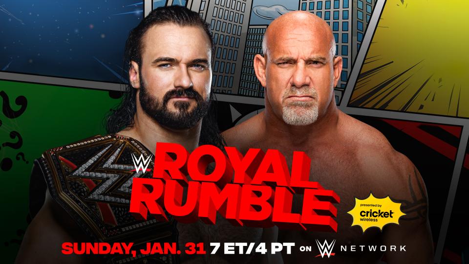 Combates confirmados para o WWE Royal Rumble