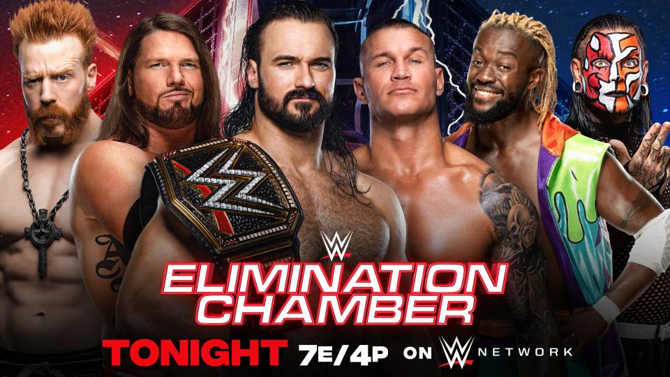 Combates marcados para o WWE Elimination Chamber