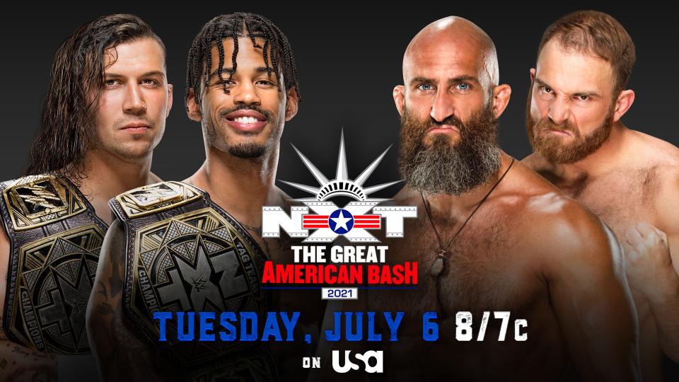 Combates marcados para o NXT Great American Bash