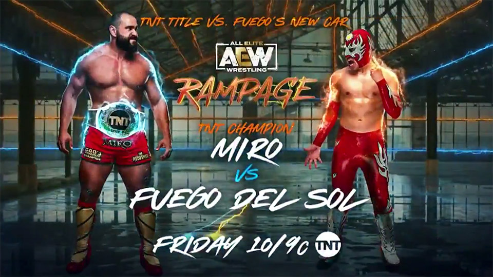 Dois Titles Matches em destaque no Rampage - Wrestling PT