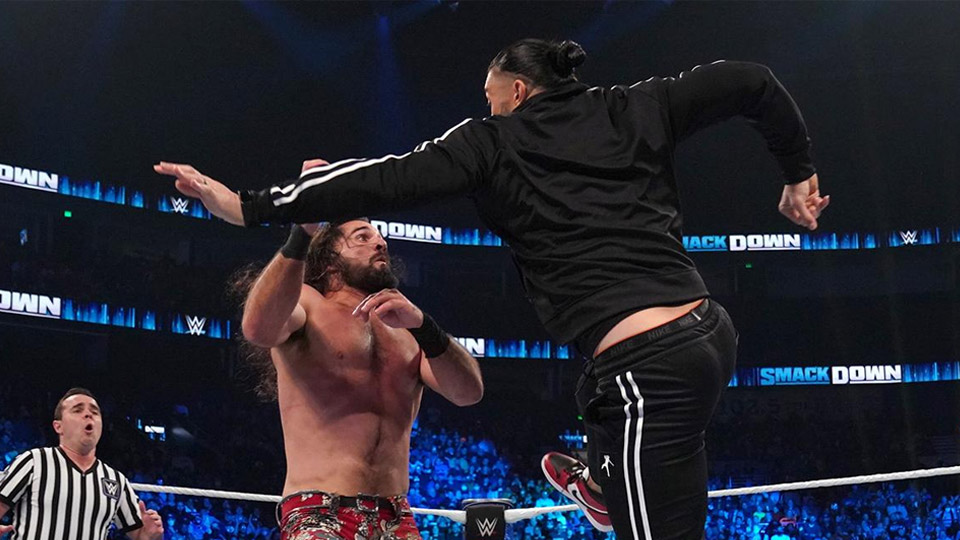 WWE SmackDown (21/01/2022) Superman Punch