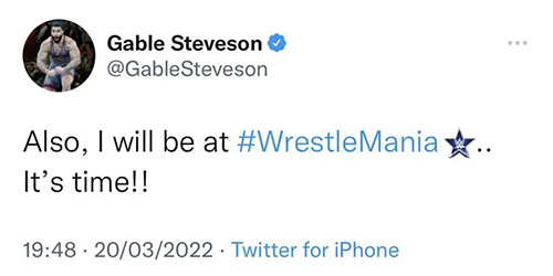 Possíveis planos para Gable Steveson na WWE