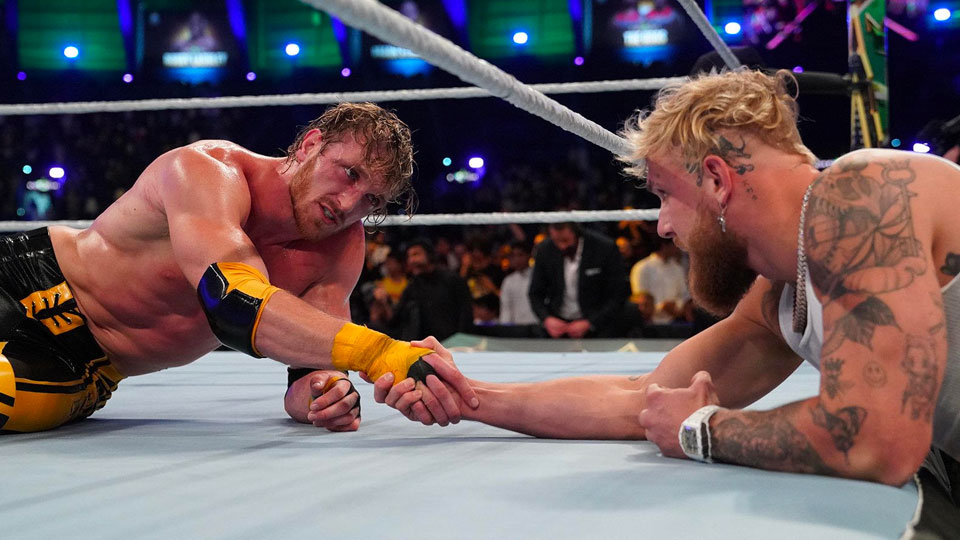 Logan Paul Reage à Derrota No Crown Jewel