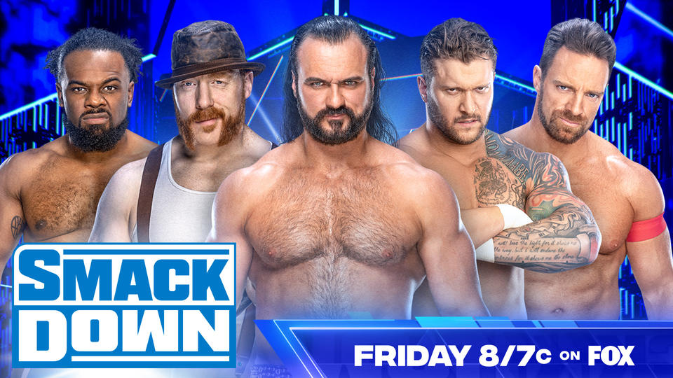 Fatal 5 Way Match Em Destaque No Smackdown