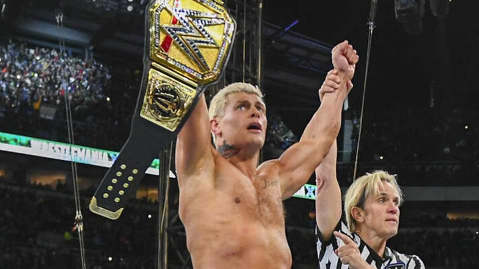 Cody Rhodes talks about changing the WWE title