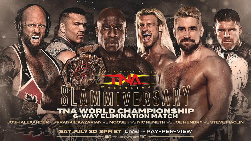 Combates anunciados para o Slammiversary