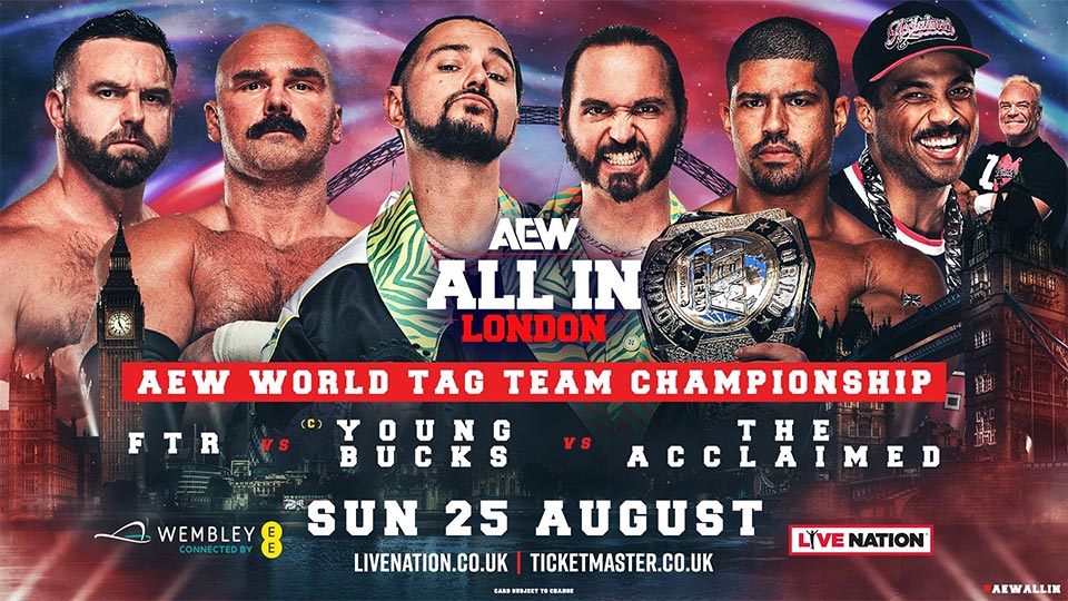 Combates anunciados para o All In