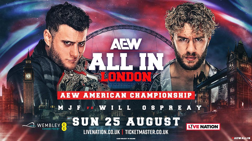 Combates anunciados para o All In