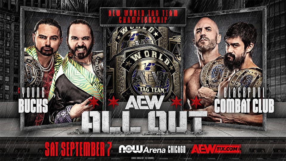 Combates anunciados para o All Out