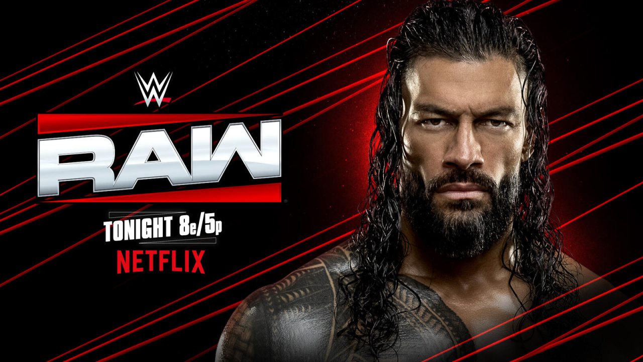Presença de Roman Reigns em destaque no Raw