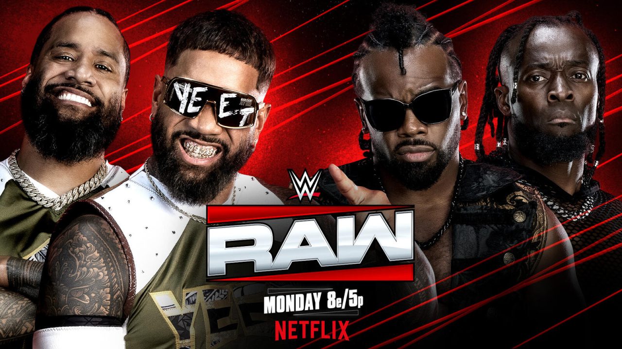 Tag Team Match em destaque no Raw