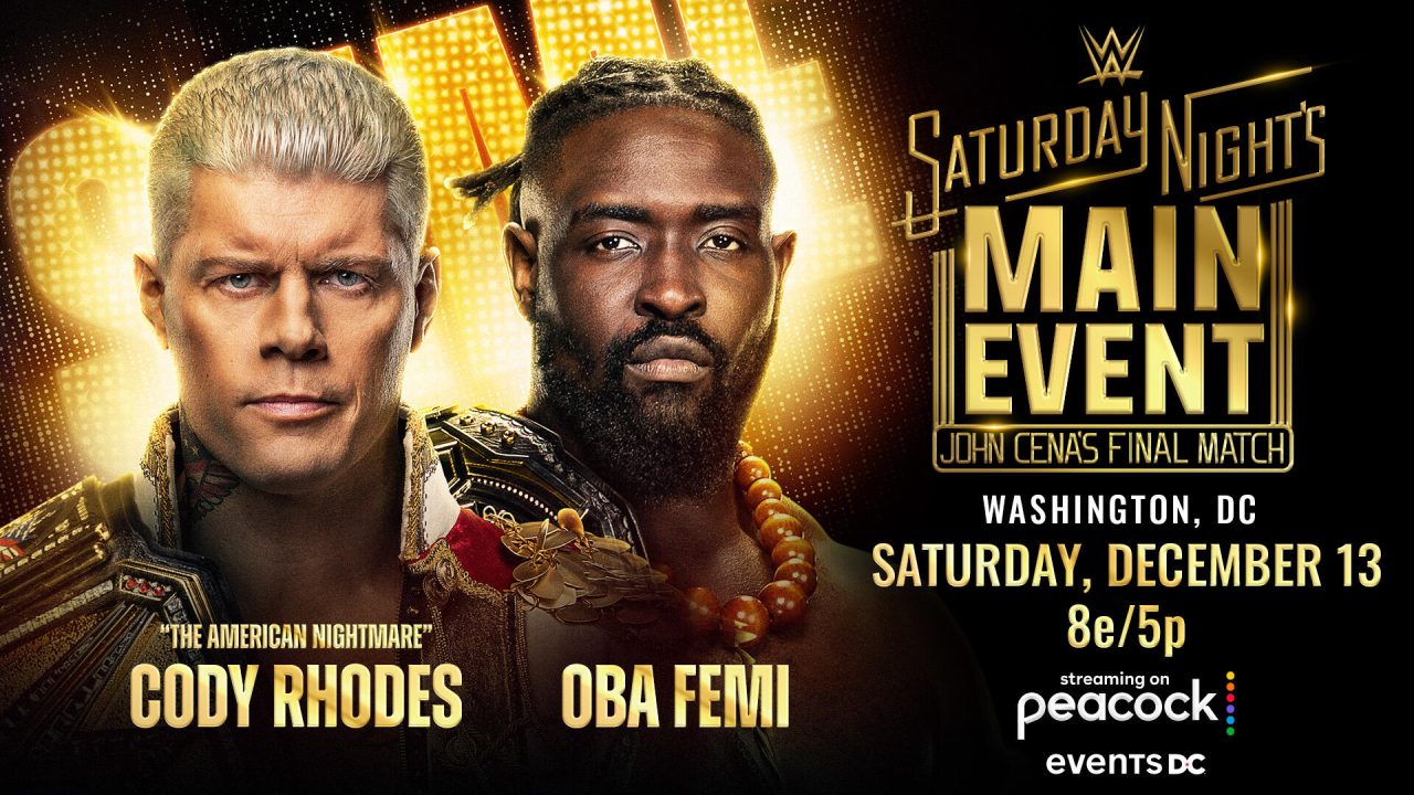 Combates anunciados para o Saturday Night’s Main Event