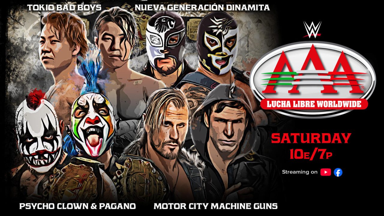 Três Title Matches em destaque na Lucha Libre AAA